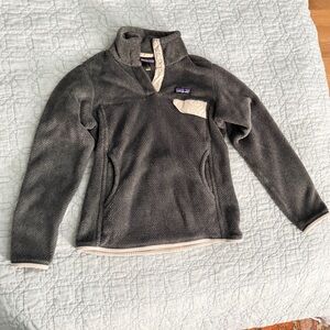 Patagonia Charcoal Fleece Jacket